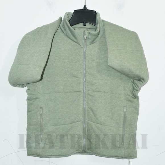 GREEN NWT Three Dots Ladies' Quilted Jacket - Picture 3 of 7